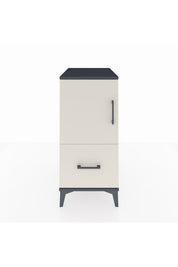 Kronos Komodin 2 Raflı Tek Çekmeceli Tek Kapaklı 44x59x96 - S75M038V4C