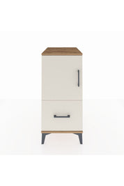 Kronos Komodin 2 Raflı Tek Çekmeceli Tek Kapaklı 44x59x96 - S75M038V7C