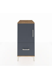 Kronos Komodin 2 Raflı Tek Çekmeceli Tek Kapaklı 44x59x96 - S75M038V8C