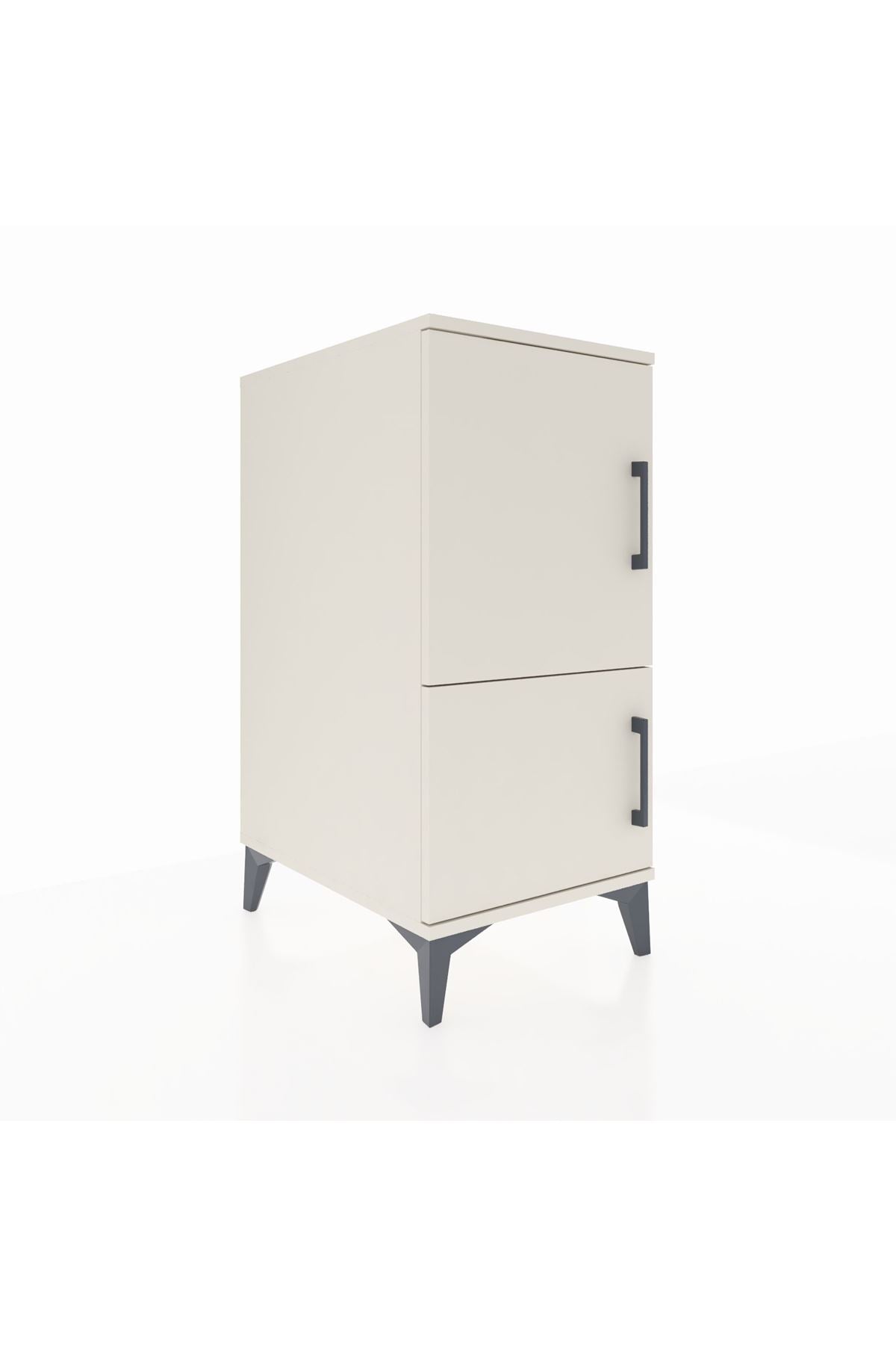 Kronos Komodin 3 Raflı 2 Kapaklı 44x59x96 - S75M039V1C