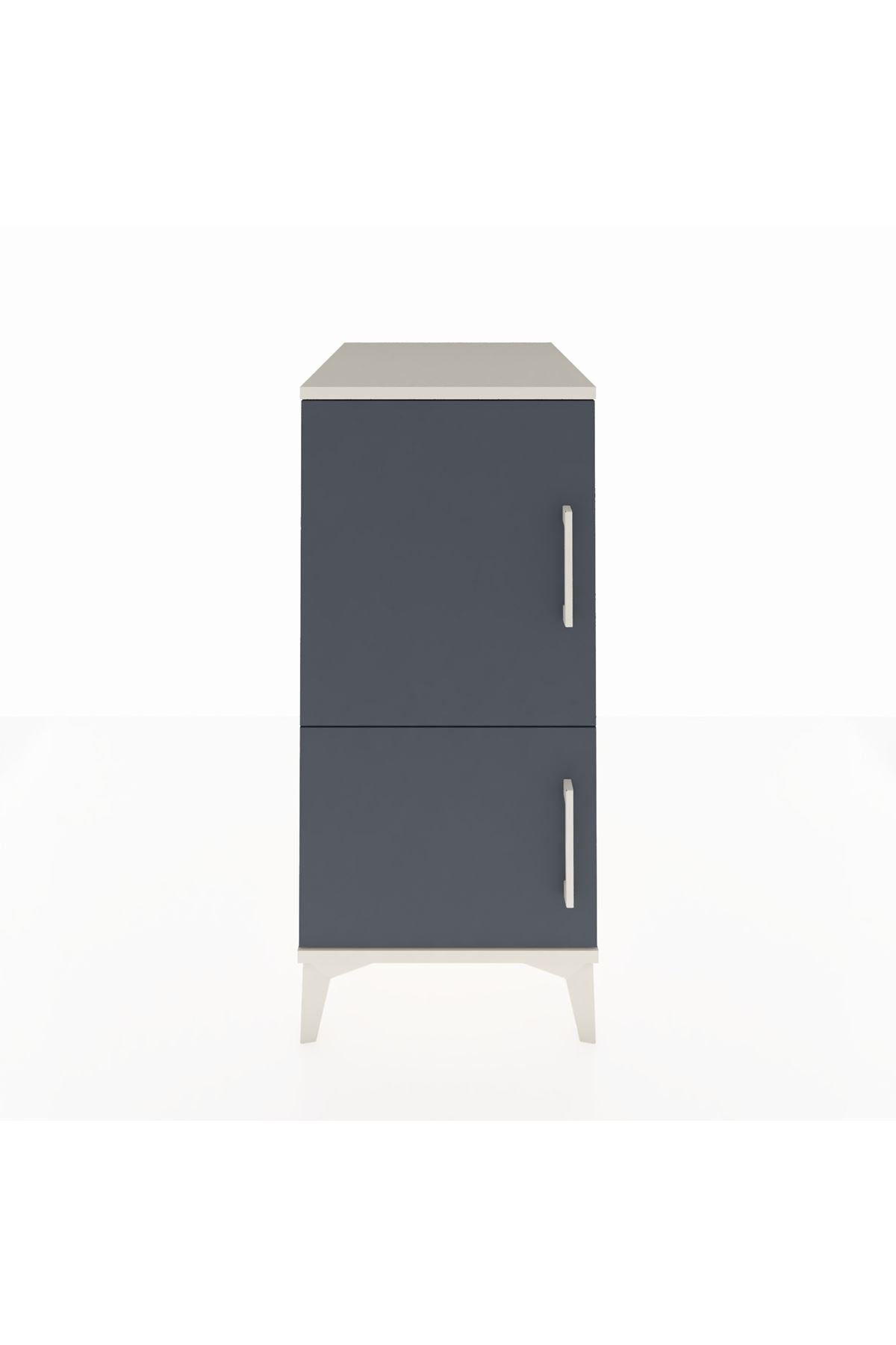 Kronos Komodin 3 Raflı 2 Kapaklı 44x59x96 - S75M039V2C