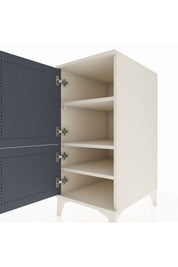Kronos Komodin 3 Raflı 2 Kapaklı 44x59x96 - S75M039V2C