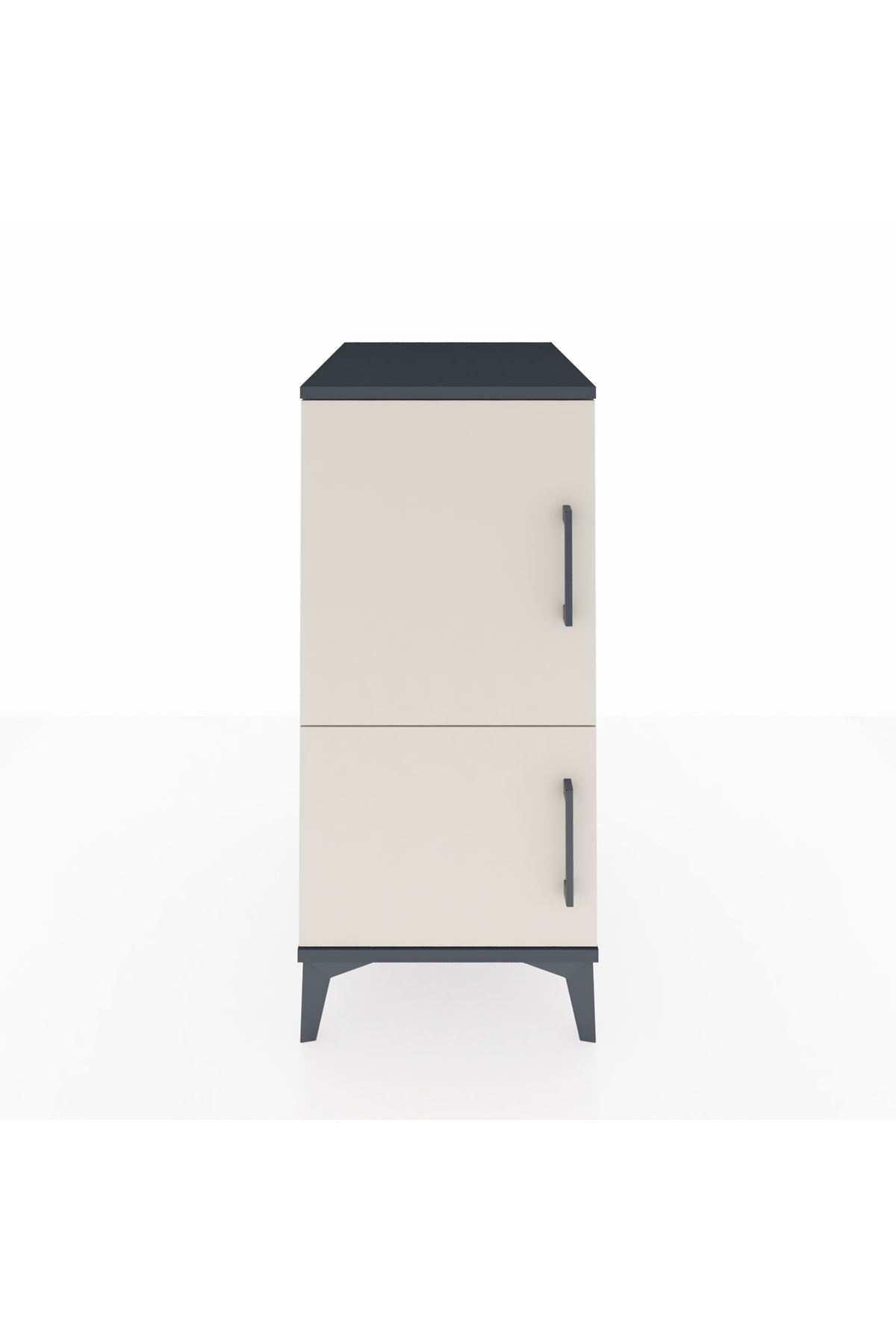 Kronos Komodin 3 Raflı 2 Kapaklı 44x59x96 - S75M039V4C