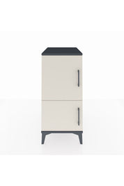 Kronos Komodin 3 Raflı 2 Kapaklı 44x59x96 - S75M039V4C