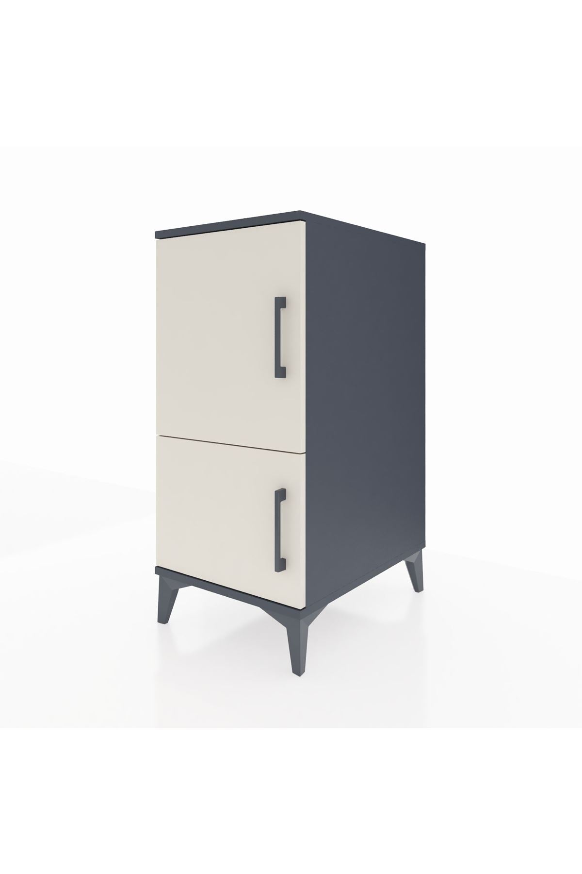 Kronos Komodin 3 Raflı 2 Kapaklı 44x59x96 - S75M039V4C