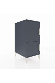 Kronos Komodin 3 Raflı 2 Kapaklı 44x59x96 - S75M039V5C