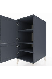 Kronos Komodin 3 Raflı 2 Kapaklı 44x59x96 - S75M039V5C
