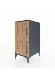 Kronos Komodin 3 Raflı 2 Kapaklı 44x59x96 - S75M039V6C