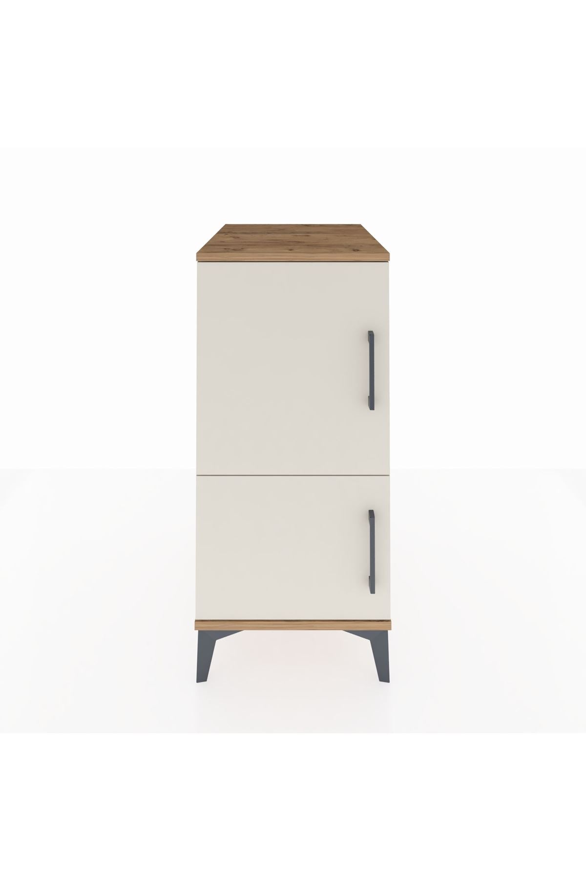 Kronos Komodin 3 Raflı 2 Kapaklı 44x59x96 - S75M039V7C