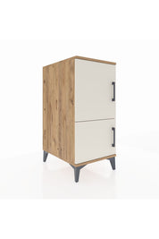 Kronos Komodin 3 Raflı 2 Kapaklı 44x59x96 - S75M039V7C