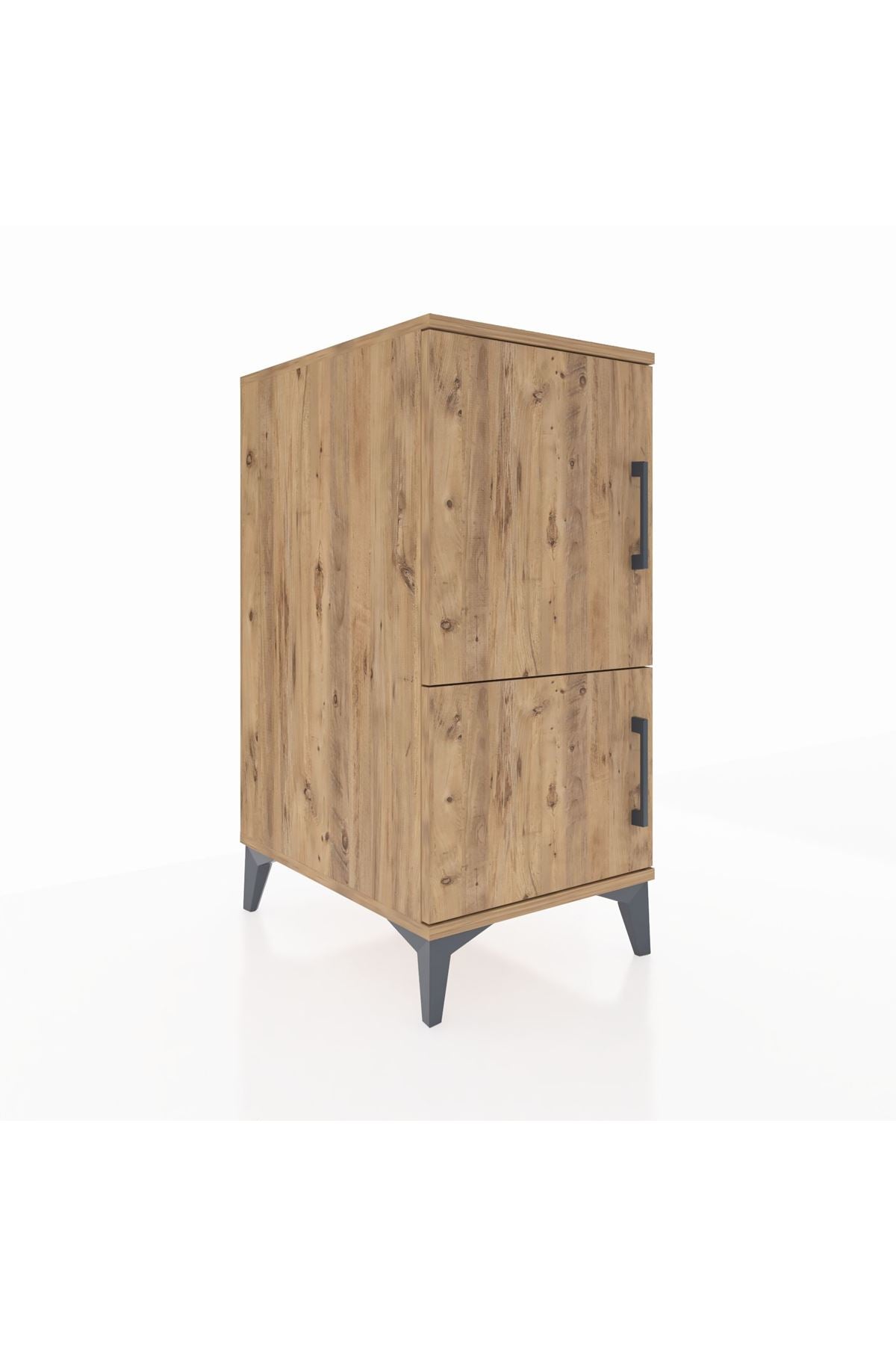 Kronos Komodin 3 Raflı 2 Kapaklı 44x59x96 - S75M039V9C