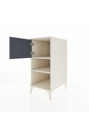 Kronos Komodin 2 Raflı Tek Kapaklı 44x59x96 - S75M040V2C