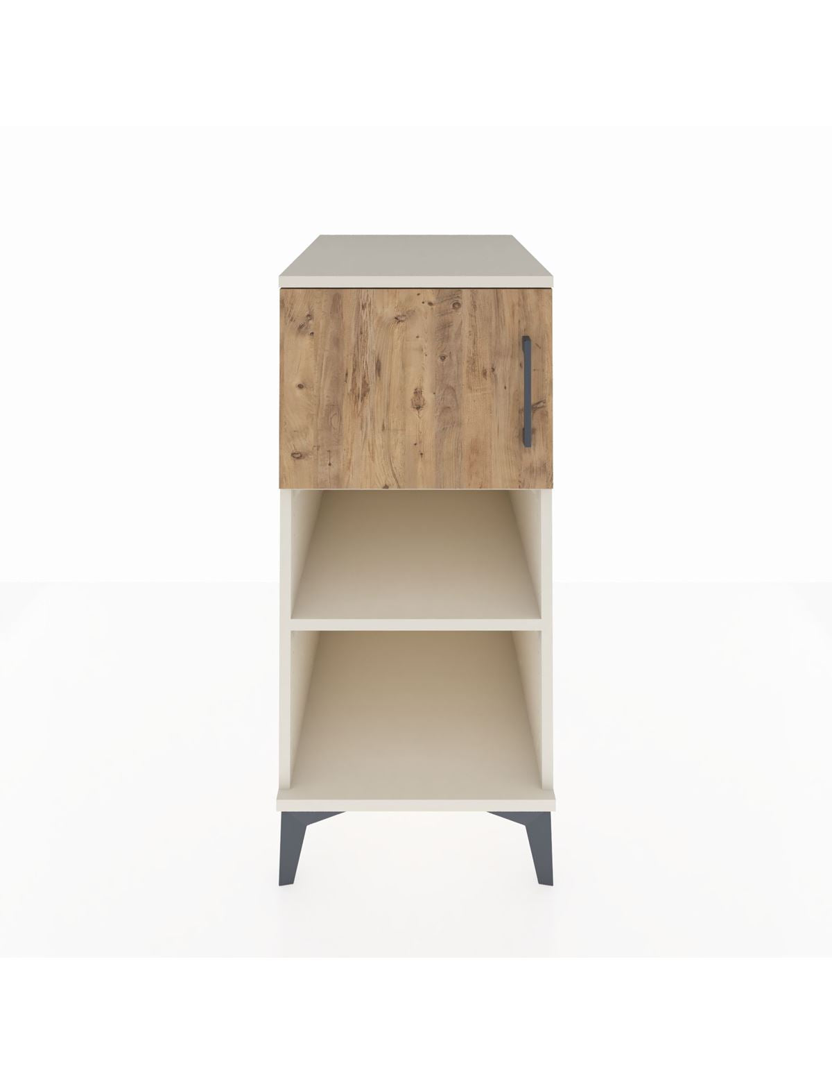 Kronos Komodin 2 Raflı Tek Kapaklı 44x59x96 - S75M040V3C