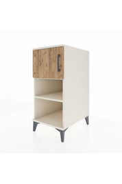 Kronos Komodin 2 Raflı Tek Kapaklı 44x59x96 - S75M040V3C
