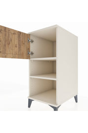 Kronos Komodin 2 Raflı Tek Kapaklı 44x59x96 - S75M040V3C