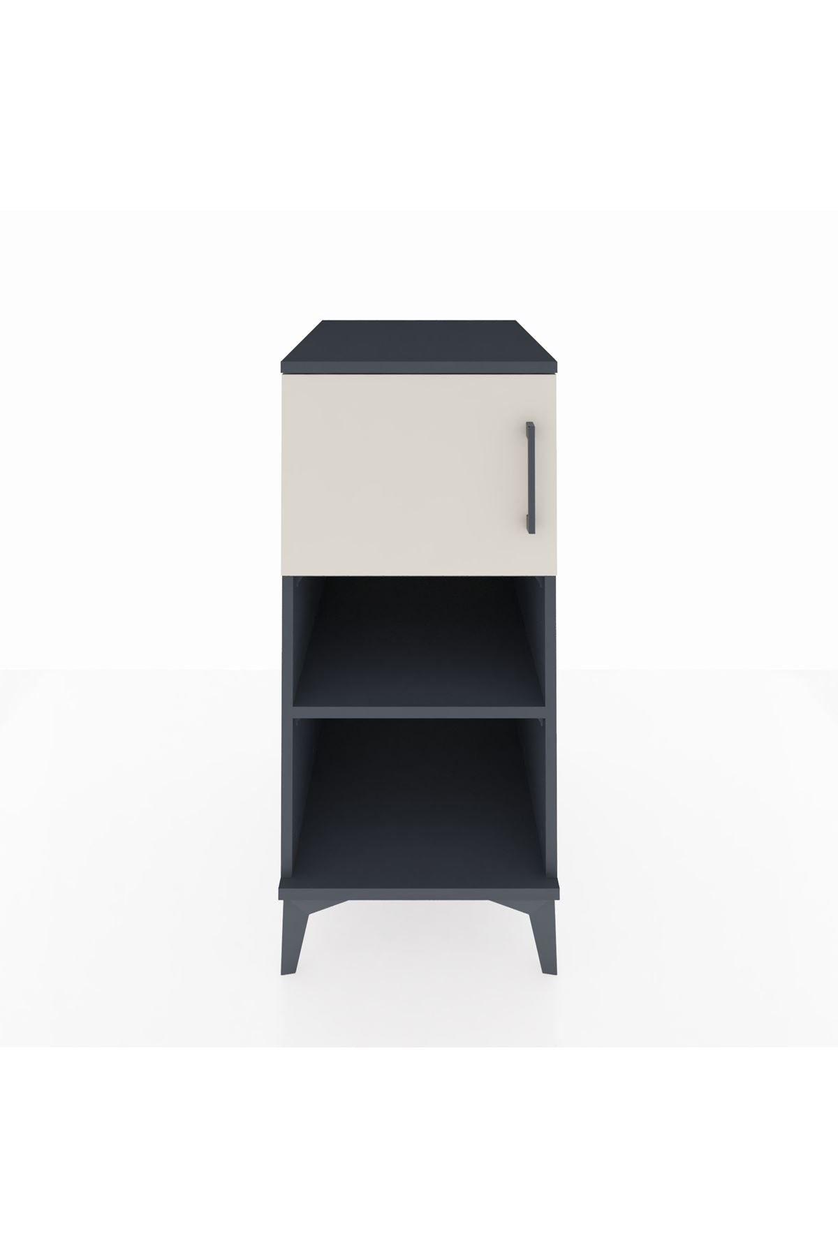 Kronos Komodin 2 Raflı Tek Kapaklı 44x59x96 - S75M040V4C