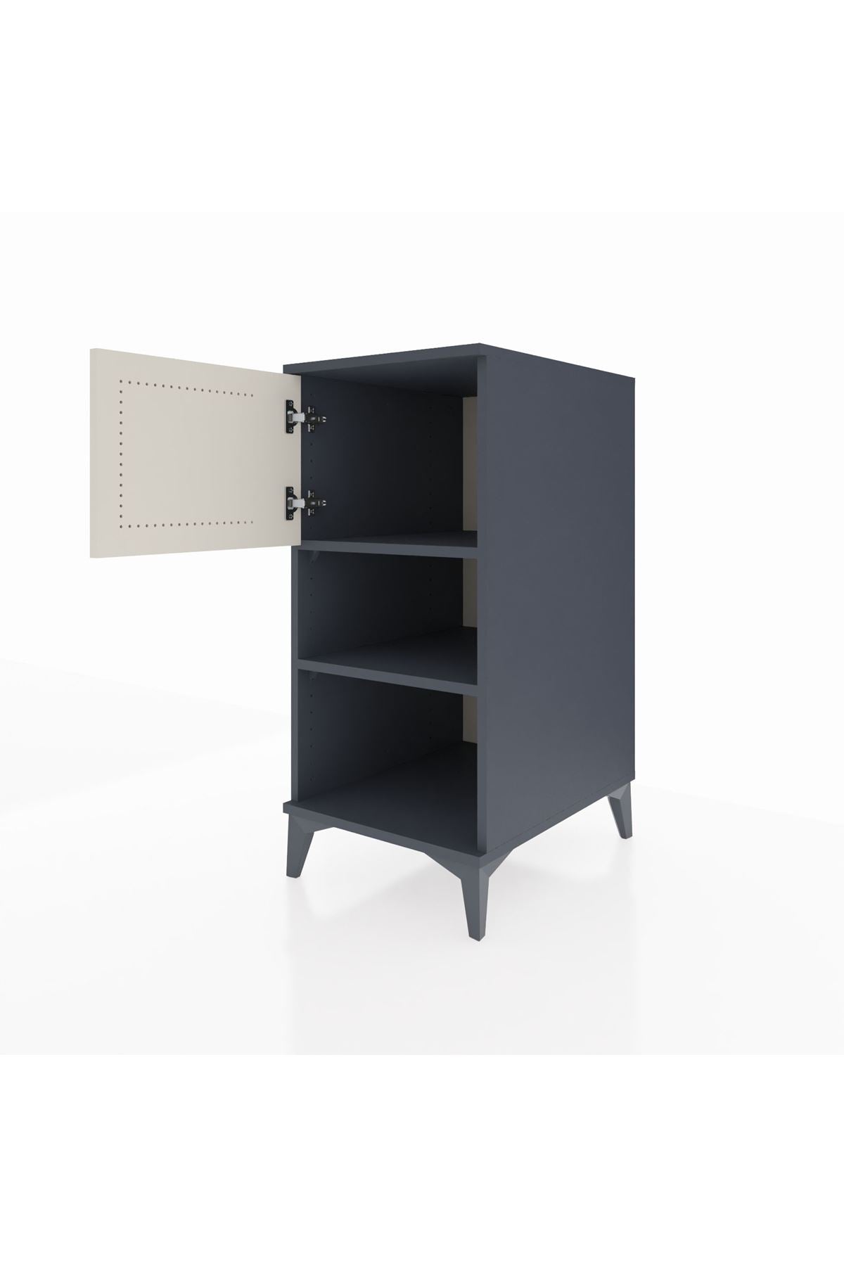 Kronos Komodin 2 Raflı Tek Kapaklı 44x59x96 - S75M040V4C