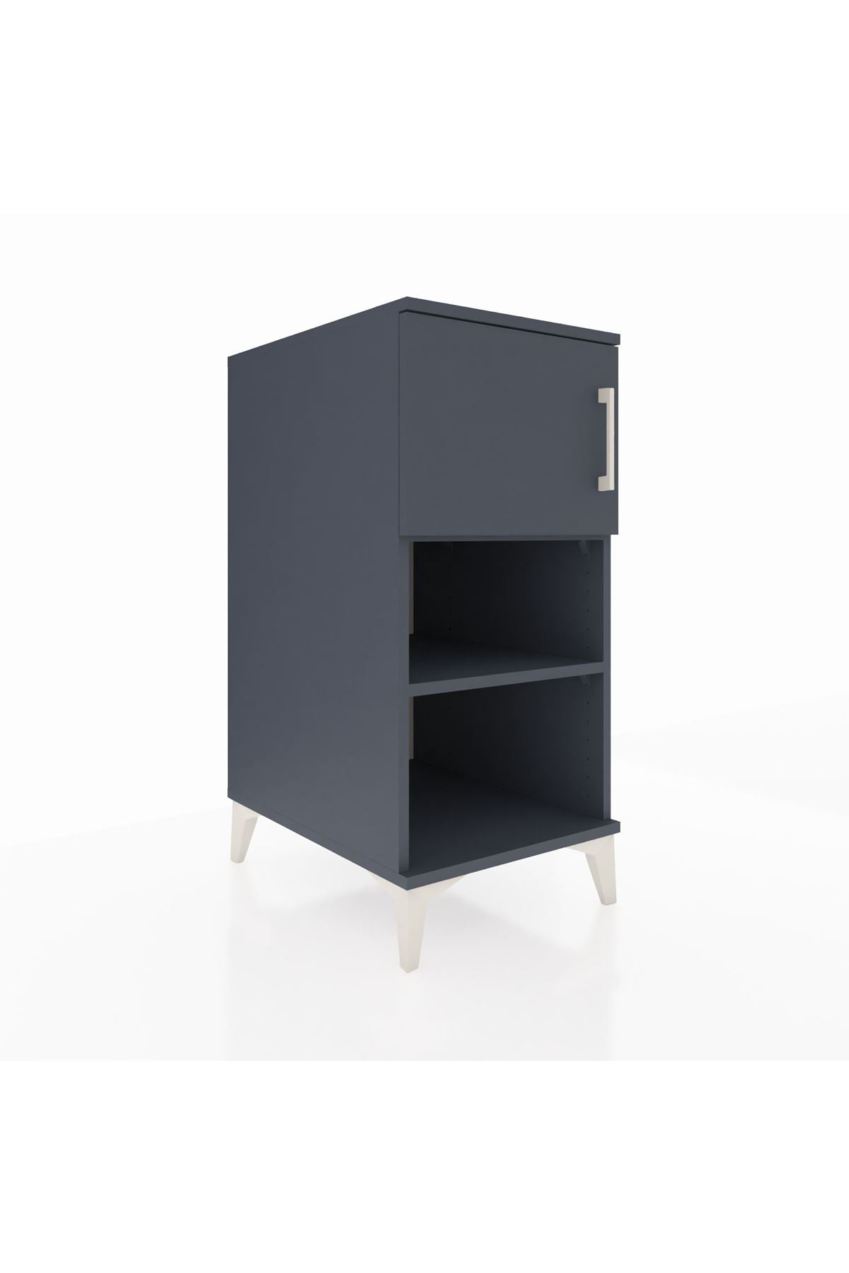 Kronos Komodin 2 Raflı Tek Kapaklı 44x59x96 - S75M040V5C