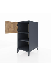 Kronos Komodin 2 Raflı Tek Kapaklı 44x59x96 - S75M040V6C