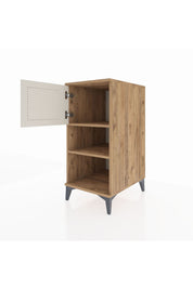 Kronos Komodin 2 Raflı Tek Kapaklı 44x59x96 - S75M040V7C