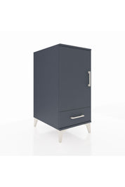 Kronos Komodin 3 Raflı Tek Çekmeceli Tek Kapaklı 44x59x96 - S75M041V5C