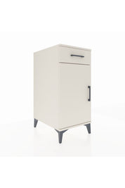 Kronos Komodin 2 Raflı Tek Çekmeceli Tek Kapaklı 44x59x96 - S75M042V1C