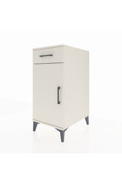 Kronos Komodin 2 Raflı Tek Çekmeceli Tek Kapaklı 44x59x96 - S75M042V1C