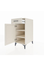 Kronos Komodin 2 Raflı Tek Çekmeceli Tek Kapaklı 44x59x96 - S75M042V1C