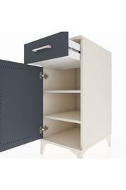 Kronos Komodin 2 Raflı Tek Çekmeceli Tek Kapaklı 44x59x96 - S75M042V2C