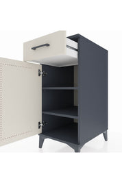 Kronos Komodin 2 Raflı Tek Çekmeceli Tek Kapaklı 44x59x96 - S75M042V4C