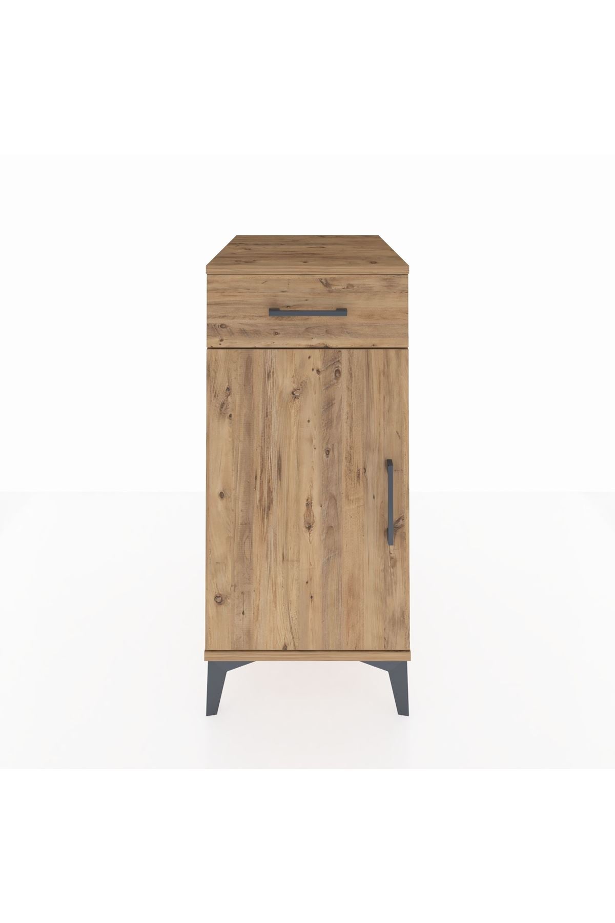 Kronos Komodin 2 Raflı Tek Çekmeceli Tek Kapaklı 44x59x96 - S75M042V9C