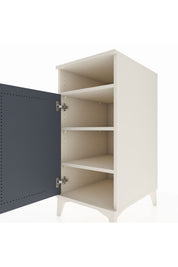 Kronos Komodin 3 Raflı Tek Kapaklı 44x59x96 - S75M043V2C