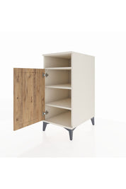 Kronos Komodin 3 Raflı Tek Kapaklı 44x59x96 - S75M043V3C
