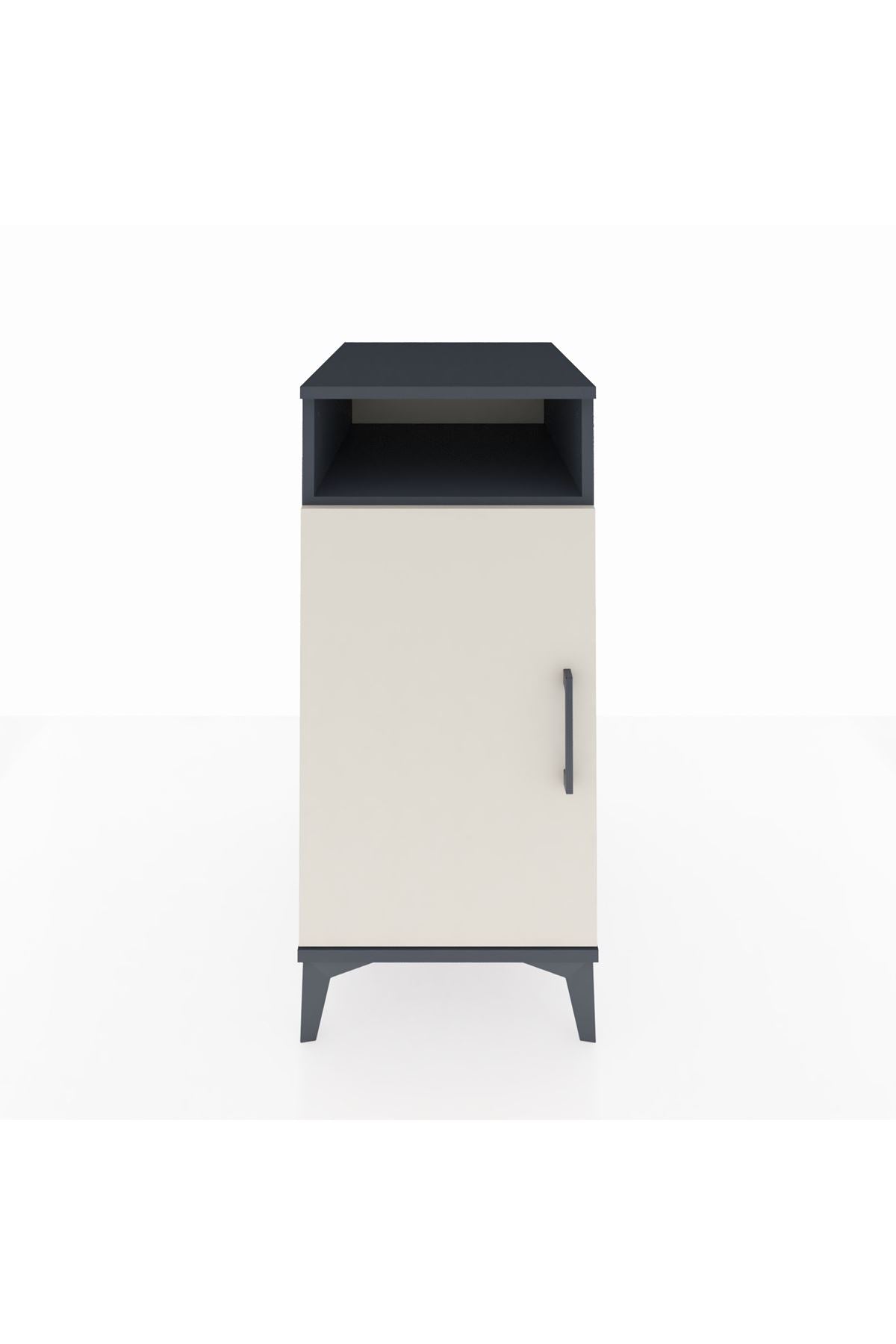 Kronos Komodin 3 Raflı Tek Kapaklı 44x59x96 - S75M043V4C