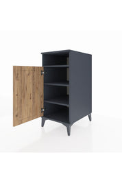 Kronos Komodin 3 Raflı Tek Kapaklı 44x59x96 - S75M043V6C