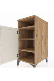 Kronos Komodin 3 Raflı Tek Kapaklı 44x59x96 - S75M043V7C