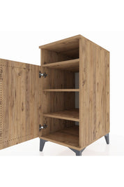 Kronos Komodin 3 Raflı Tek Kapaklı 44x59x96 - S75M043V9C