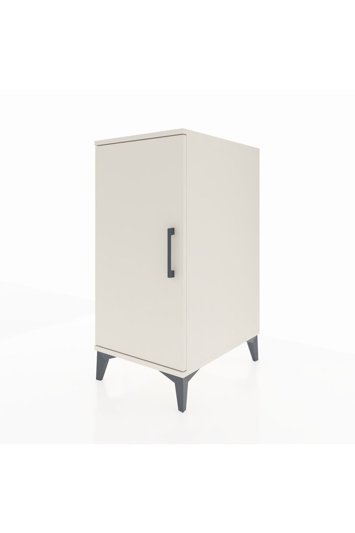Kronos Komodin 2 Raflı Tek Kapaklı 44x59x96 - S75M044V1C