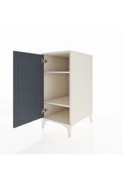 Kronos Komodin 2 Raflı Tek Kapaklı 44x59x96 - S75M044V2C