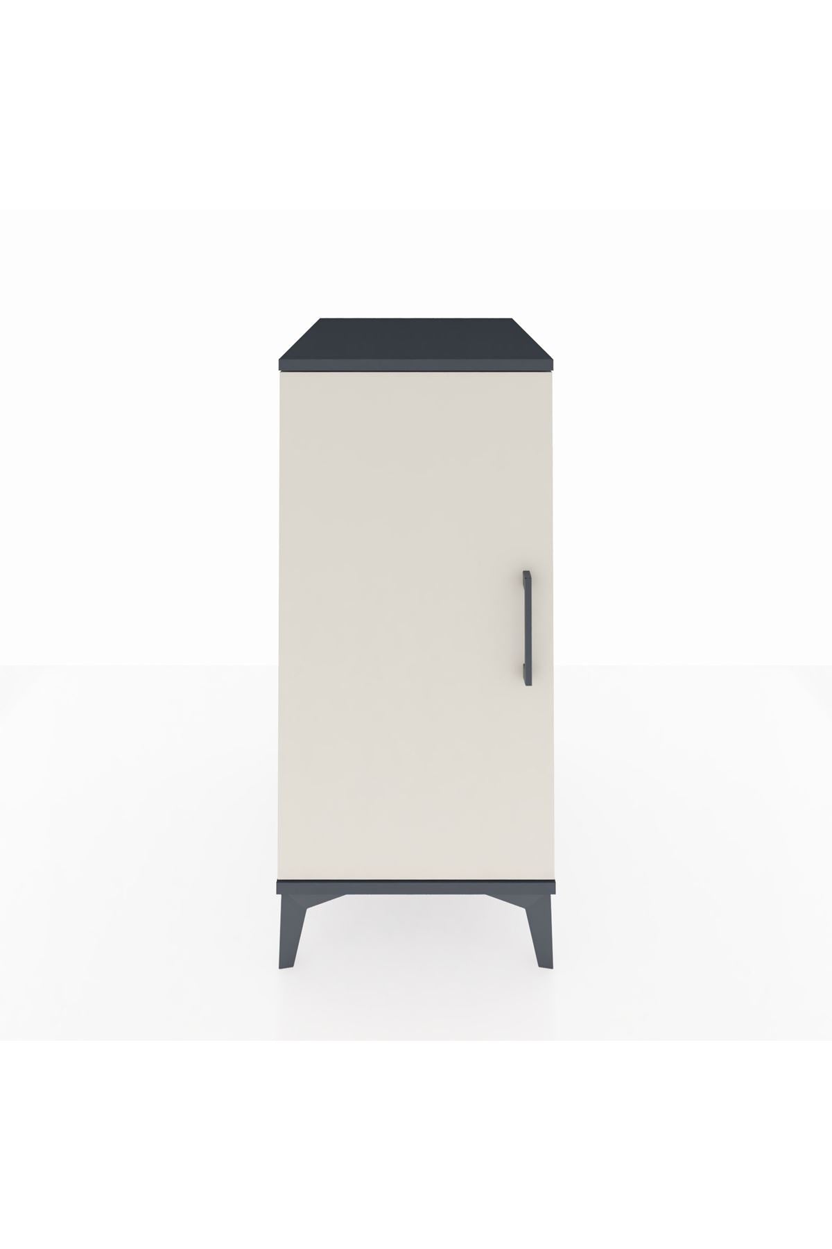 Kronos Komodin 2 Raflı Tek Kapaklı 44x59x96 - S75M044V4C
