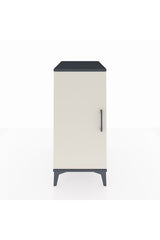 Kronos Komodin 2 Raflı Tek Kapaklı 44x59x96