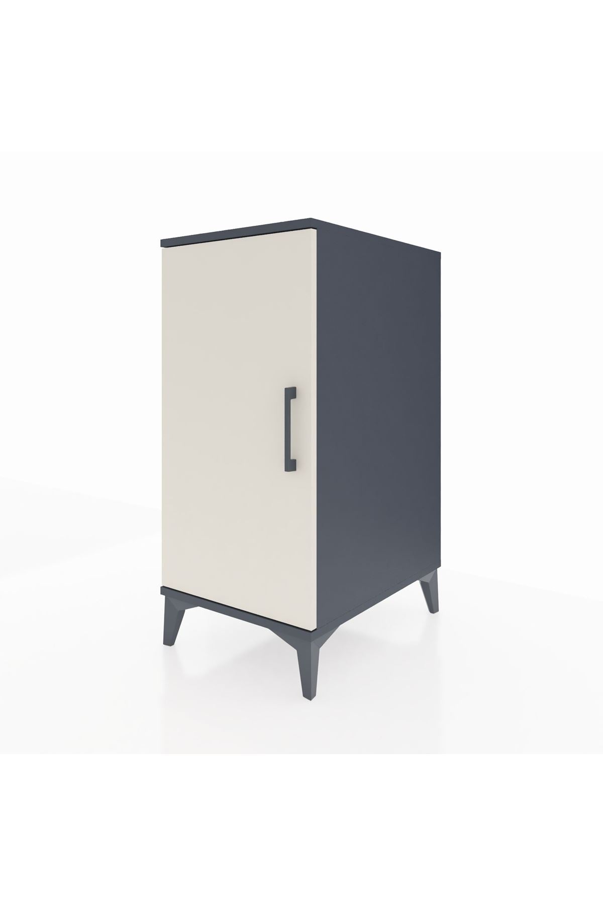 Kronos Komodin 2 Raflı Tek Kapaklı 44x59x96 - S75M044V4C