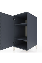 Kronos Komodin 2 Raflı Tek Kapaklı 44x59x96 - S75M044V5C