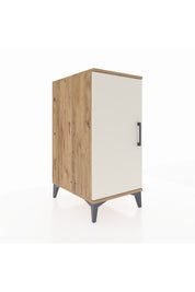 Kronos Komodin 2 Raflı Tek Kapaklı 44x59x96 - S75M044V7C