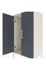 Hyperion Komodin Tek Raflı 2 Kapaklı 60x44x106 - S48M002V2B
