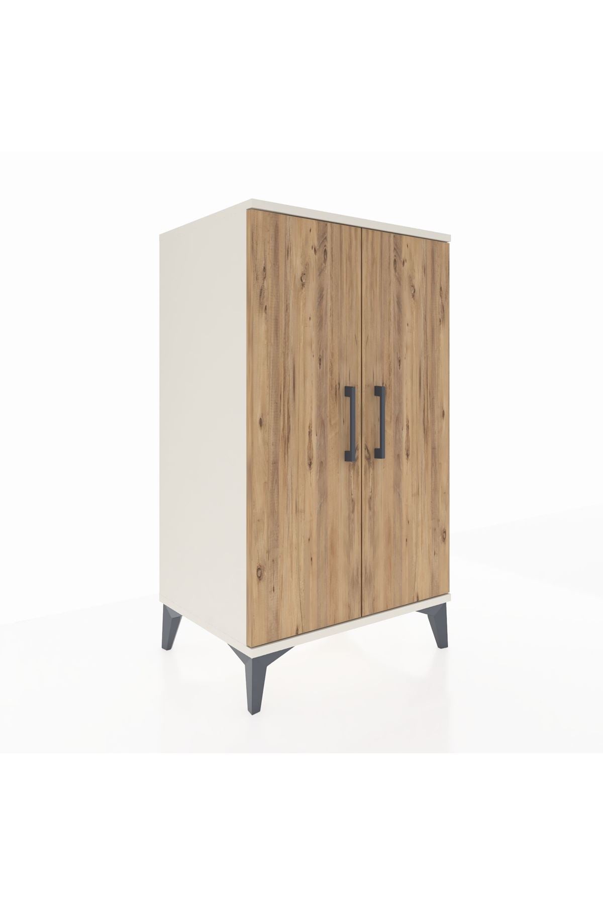 Hyperion Komodin Tek Raflı 2 Kapaklı 60x44x106 - S48M002V3B