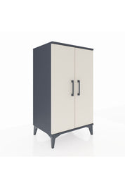 Hyperion Komodin Tek Raflı 2 Kapaklı 60x44x106 - S48M002V4B