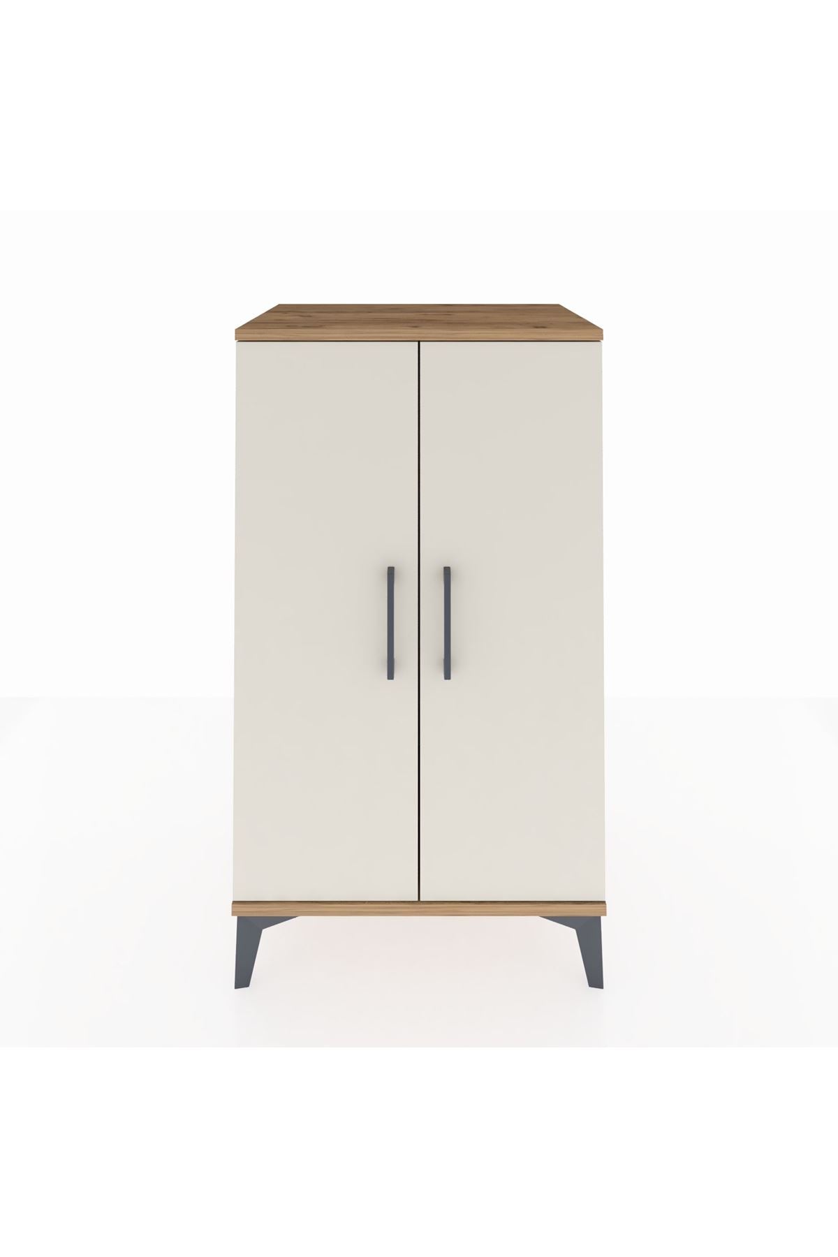 Hyperion Komodin Tek Raflı 2 Kapaklı 60x44x106 - S48M002V7B