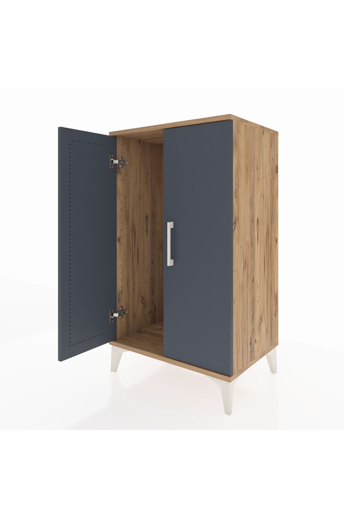 Hyperion Komodin Tek Raflı 2 Kapaklı 60x44x106 - S48M002V8B