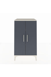 Hyperion Komodin 2 Raflı 2 Kapaklı 60x44x106 - S48M003V2B